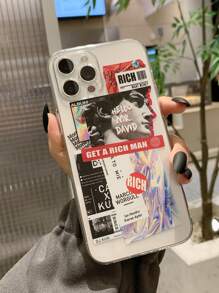 Ốp điện thoại in hình tương thích với iPhone 15/15 Plus/15 Pro/15 Pro Max, phiên bản quốc tế, không phải phiên bản nội địa. - Nhiều màu - Xem 2