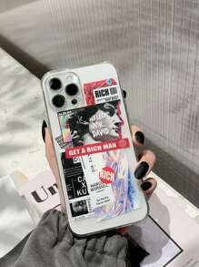Ốp điện thoại in hình tương thích với iPhone 15/15 Plus/15 Pro/15 Pro Max, phiên bản quốc tế, không phải phiên bản nội địa. - Nhiều màu - Xem 7