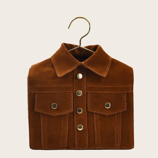 

Shirt Design Novelty Bag, Brown