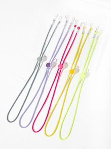 10入組素色口罩鏈條 - 彩色 - 查看 2