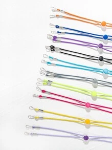 10入組素色口罩鏈條 - 彩色 - 查看 6