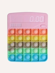 1pc Calculator Design Push Pop Bubble - Multicolor - View 1