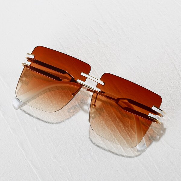

Square Rimless Sunglasses