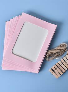 10入組隨機色紙相框和夾和繩索套裝 - 彩色 - 查看 3