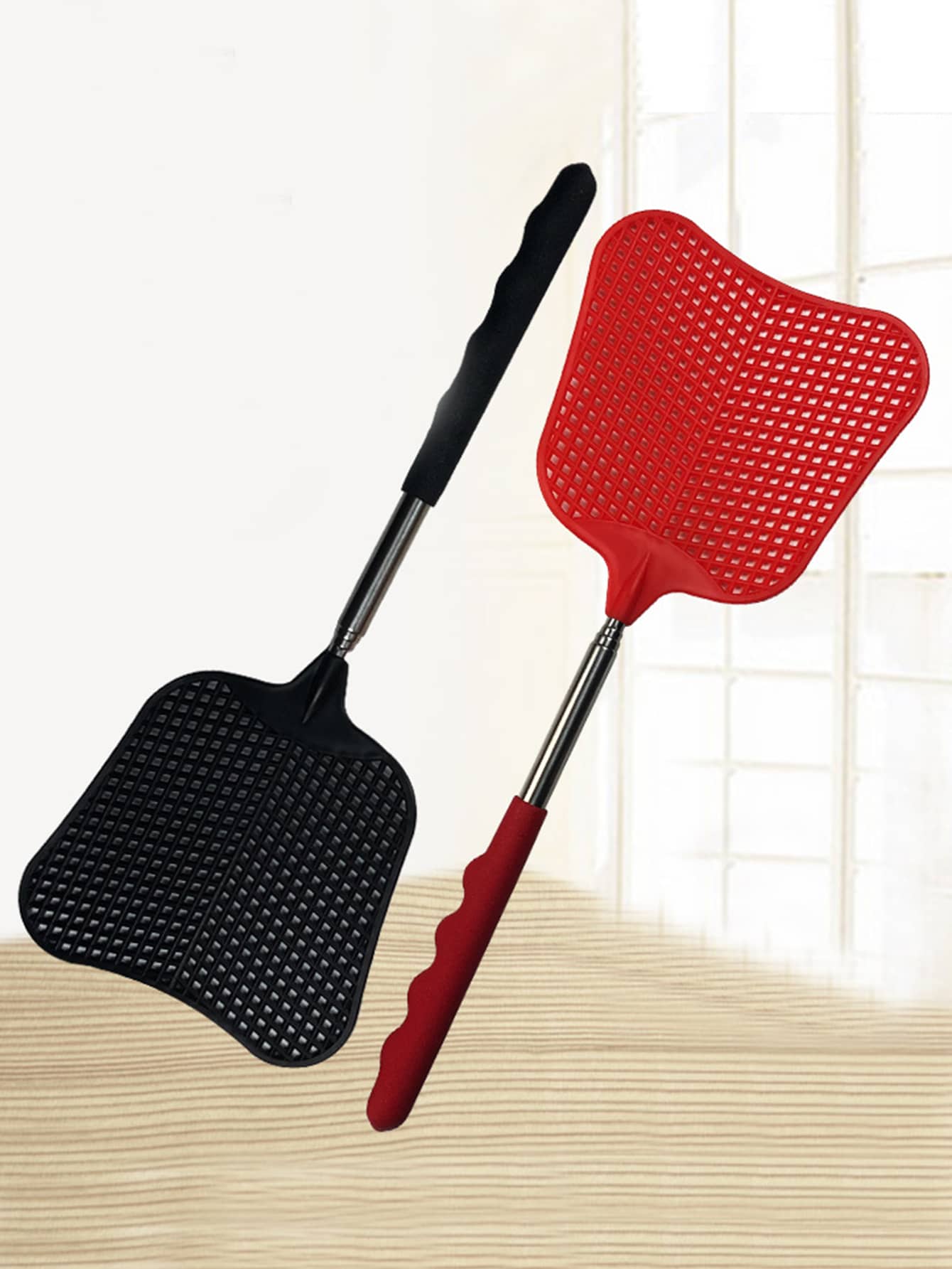 1pc Random Color Fly Swatter - Multicolor - View 1