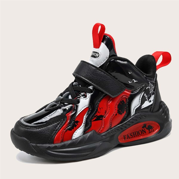 

Boys Colorblock Graphic Running Shoes, Multicolor