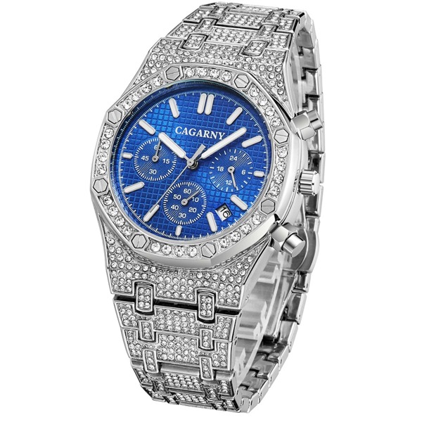 

Men Water Resistant Triple Dial Date Quartz Watch