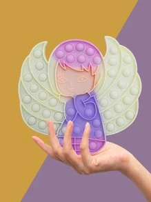 1入組角形狀擠壓泡泡 - 彩色 - 查看 1