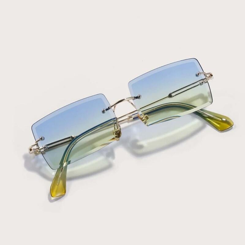 

Rimless Tinted Lens Sunglasses