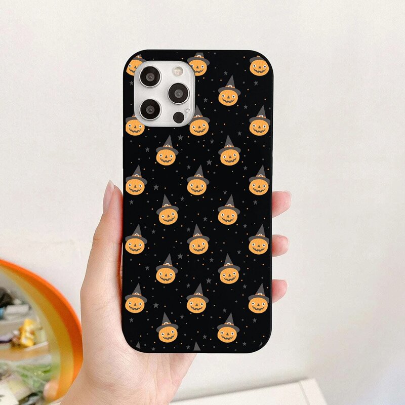 

Halloween Pumpkin Pattern Phone Case, Multicolor