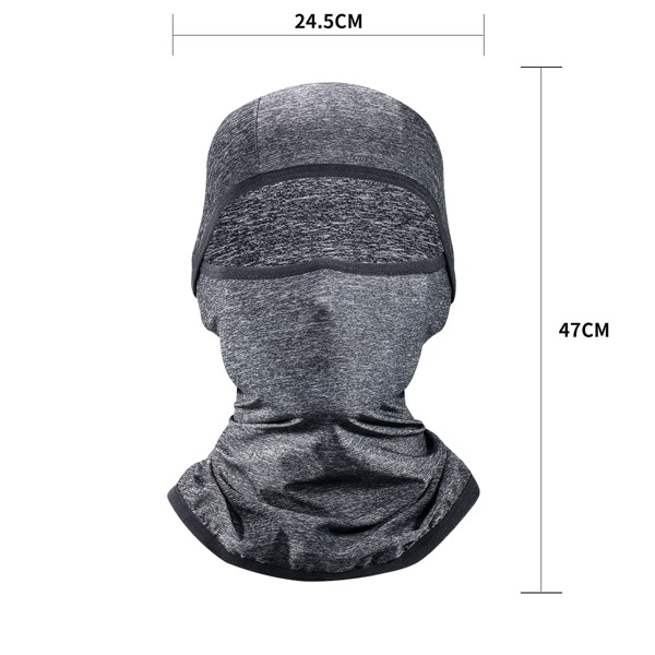 

Sun Protection Face & Neck Gaiter, Dark grey