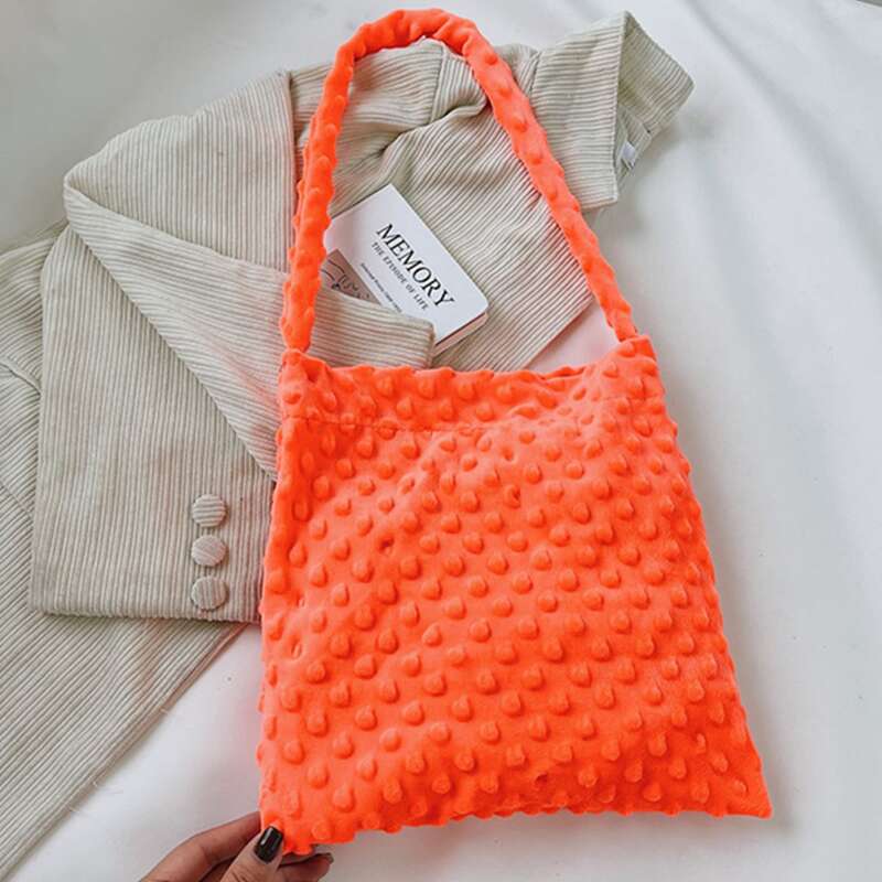 

Minimalist Shoulder Bag, Orange