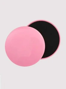 1pair Simple Fitness Gliding Disc - Multicolor - View 2