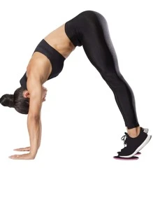 1pair Simple Fitness Gliding Disc - Multicolor - View 4