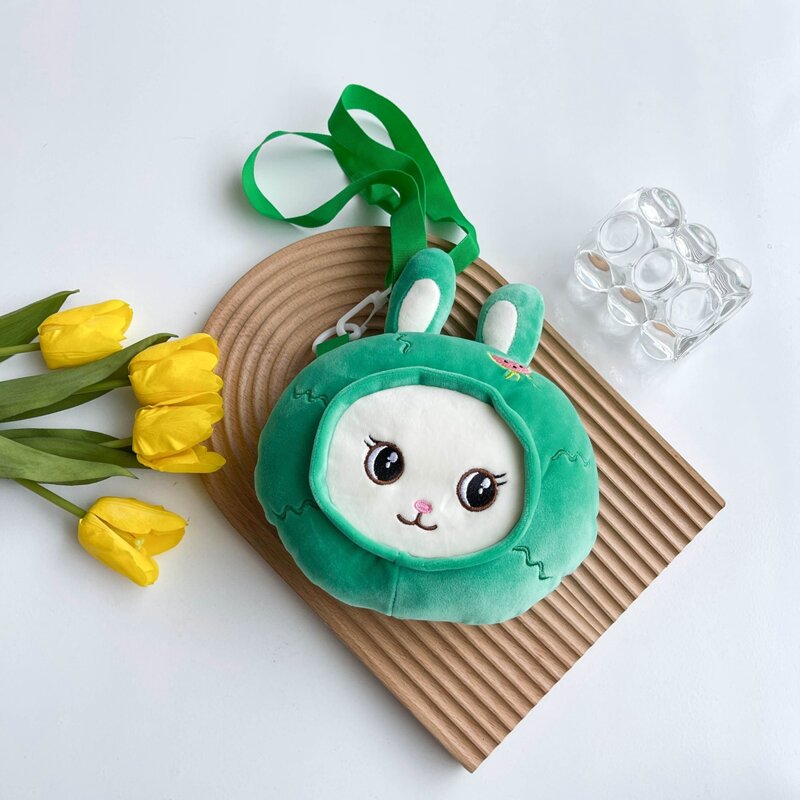 

Cartoon Crossbody Bag, Green