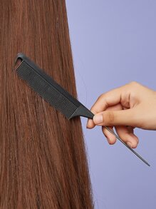 WANMEI 3pcs Hair Styling Brush Set, Including Volumizing Brush, Tail Comb, And Edge Brush, Suitable For Hairline And Nape, Easy Combing And Smooth Hair. Applicable For Barbershops, Beauty Salons, Travel, Back To School, Vacation And Various Occasions. Women's Hair Accessories Set, Including Comb, Hair Brush, Edge Brush, Hair Comb, Detangling Brush, Ball-Shaped Brush - Black - View 7