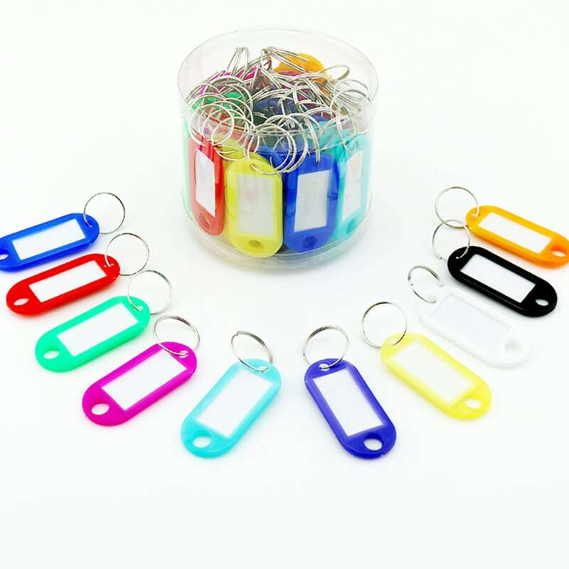 

10pcs Random Color DIY Blank Card Buckle, Multicolor