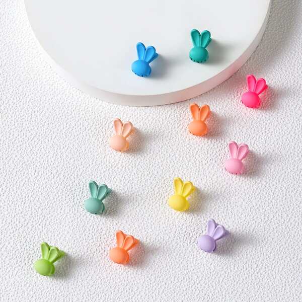 

11pcs Toddler Girls Cartoon Hair Claw, Multicolor