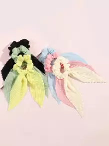 6件套女童荷叶边发带套装 - 彩色 - 查看 5