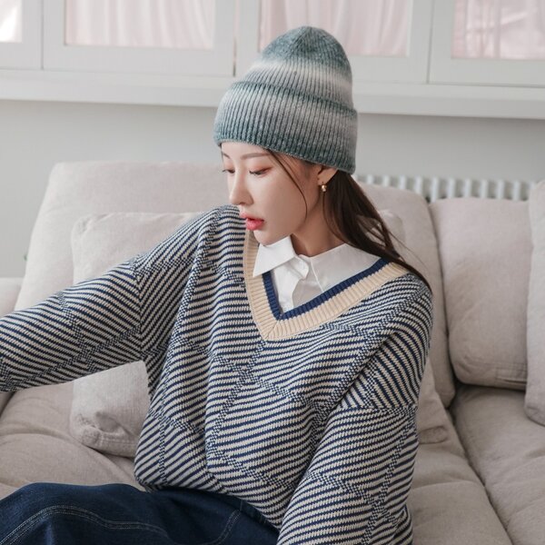 

Simple Knit Beanie, Multicolor