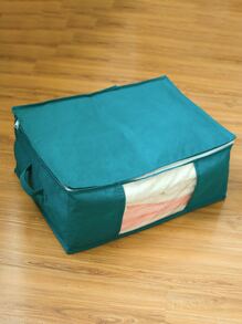 1pc Foldable Clothes Storage Box, Dust-Proof Household Storage Boxbedroom,Organizer,Organiser,Home Storage,White T Shirt Women,Black Pants Women,Ladies Winter Clothes,Dress,Winter Clothes For Ladies,Elegant Woman Dresses,White Shirt For Ladies,Long Sleeve,White Jumpsuit For Women,Spring Dresses For Women,Spring Outfits For Women,Spring,Spring Clothes,Minimalist,Summer Tops