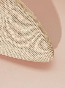 CUCCOO BASICS 簡約粗跟彈力靴 - 杏色 - 查看 4