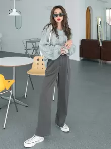 DAZY 新款女士商务休闲裤，秋季，女士正装裤