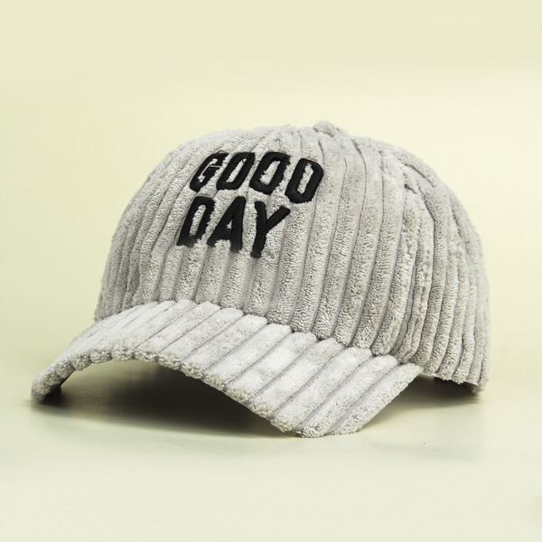 

Letter Graphic Baseball Cap, Light grey