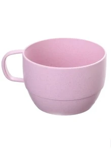 2pcs Plain Plastic Mug - Pink - View 3