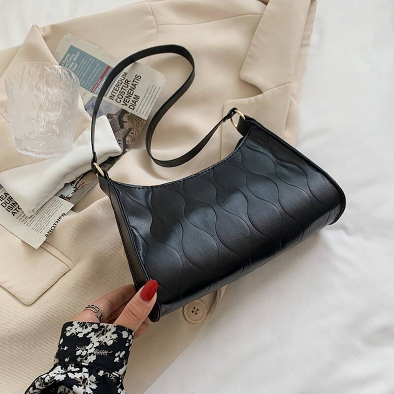 

Minimalist Shoulder Bag, Black