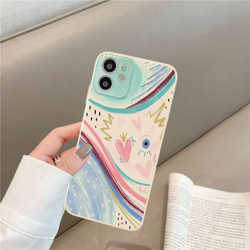 

Cartoon Graffiti Phone Case, Multicolor