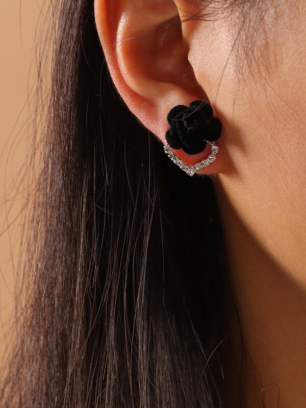 Flower Stud Earrings SHEIN USA