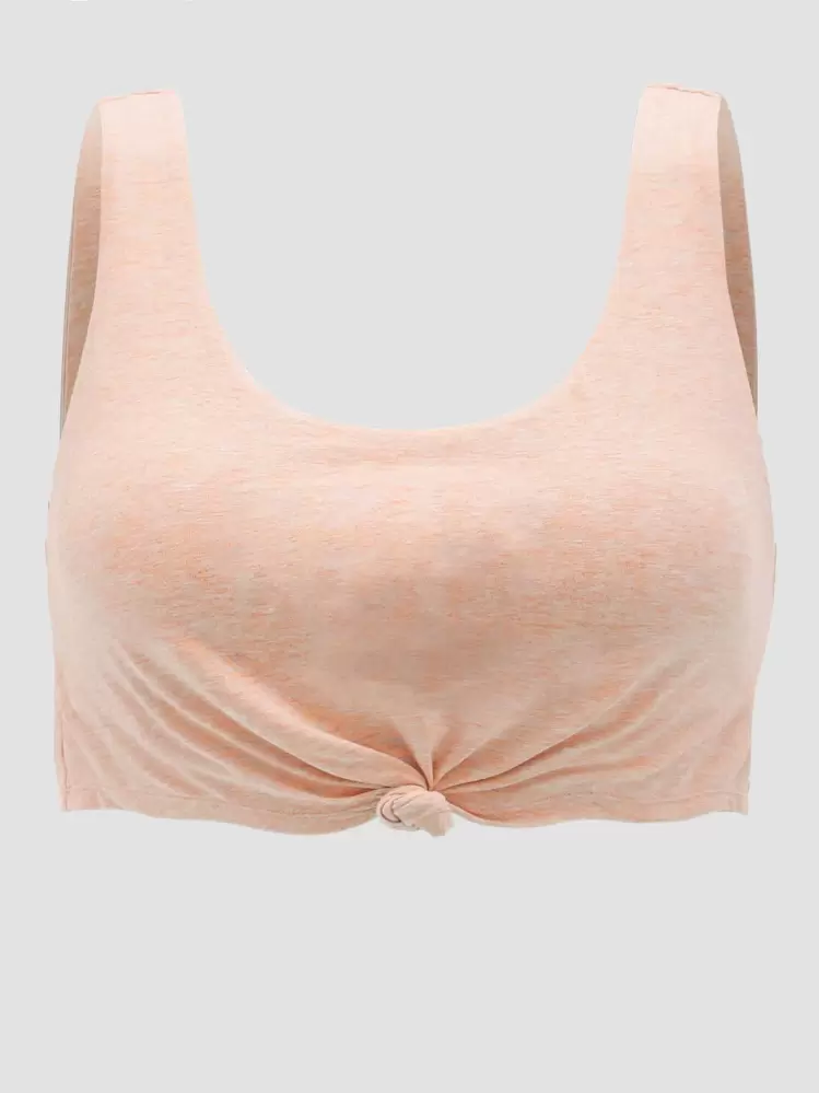 LUVLETTE Plain Lounge Top - Orange - View 1