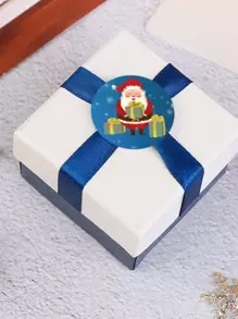 1roll Kerstpatroon Willekeurige Sticker