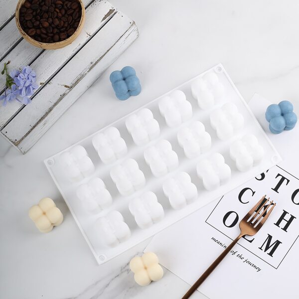 

1pc Silicone Baking Mold, White