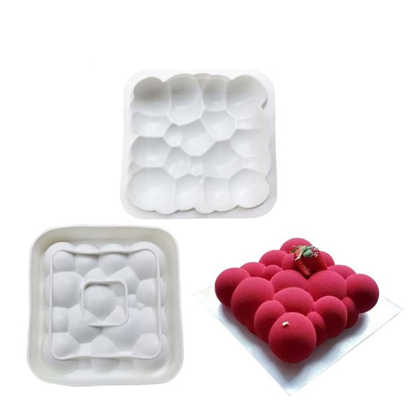 

1pc Cloud Cake Mold, White