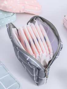 1pc Random Sanitary Napkin Storage Bag - Multicolor - View 3