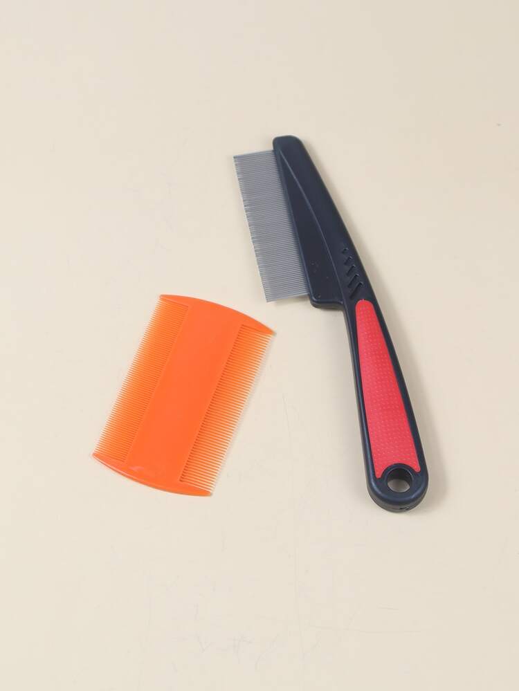 2pcs Pet Hair Comb - Multicolor - View 4