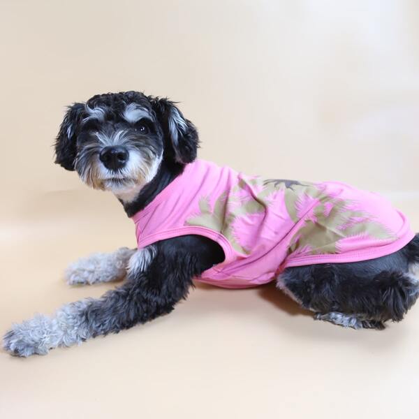 

Leaf Print Pet Tank Top, Multicolor