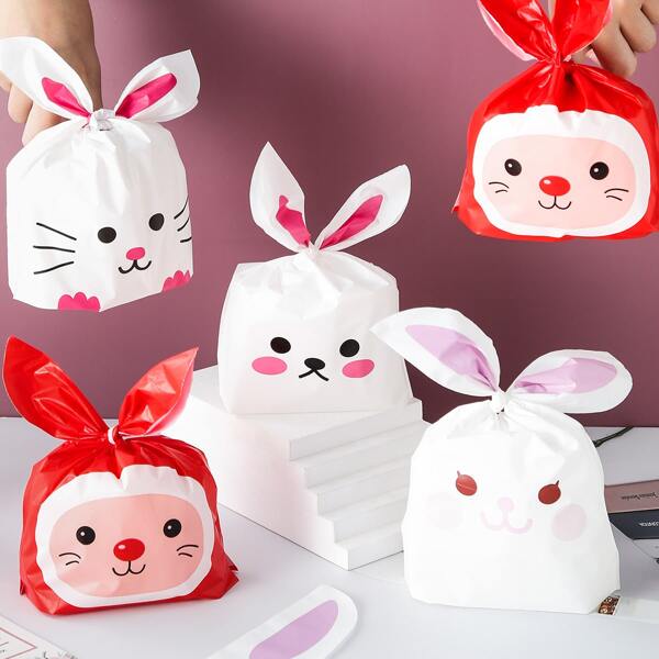 

10pcs Random Cartoon Packaging Bag, Multicolor