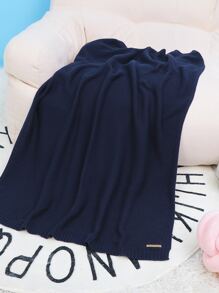 1 件针织婴儿襁褓毯爱心情人节