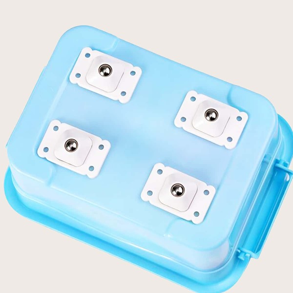 

4pcs Self Adhesive Bottom Pulley, White