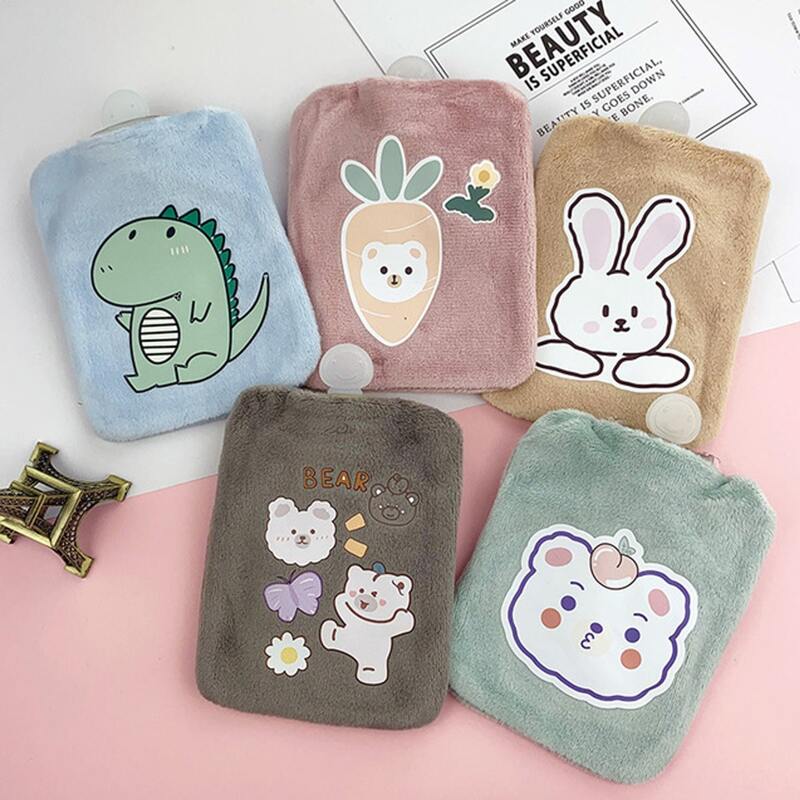 

1pc Cartoon Graphic Random Hot Water Bag, Multicolor