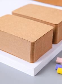 100 piezas Tarjeta de papel embalar - Caqui - Ver 3