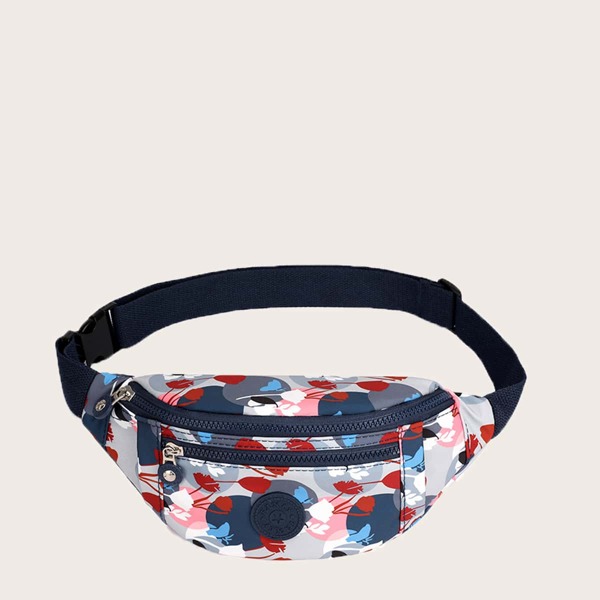 

Kids Floral Pattern Fanny Pack, Multicolor