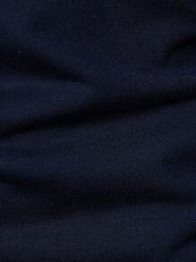 Manfinity Homme Men Striped Trim Polo Shirt - Navy Blue - View 5