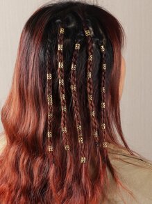 80 chiếc Vòng Rỗng Tóc - Vàng - Xem 1