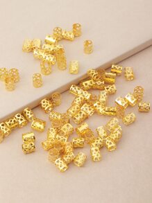 80 chiếc Vòng Rỗng Tóc - Vàng - Xem 2