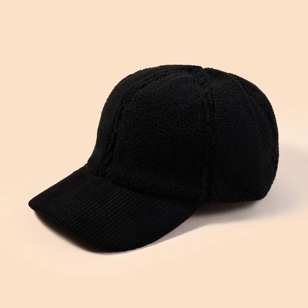 

Plain Baseball Cap, Black