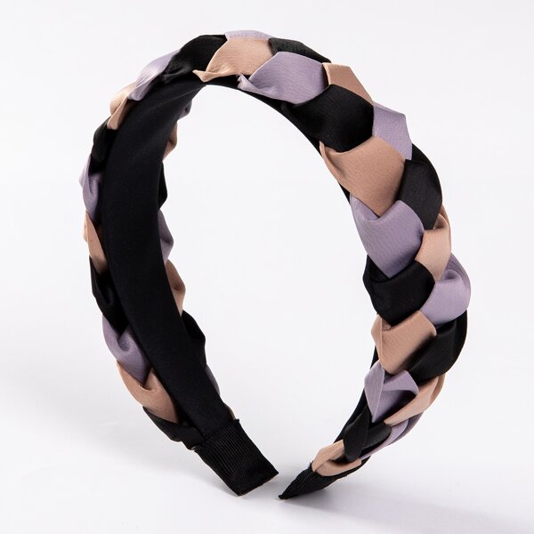 

Color Block Headband, Multicolor